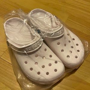 White Crocs